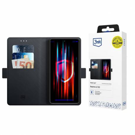 Etui 3Mk Wallet Case Na Realme 12 5G - Czarne