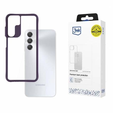 Etui 3Mk Satin Armor Case+ Purple Na Samsung Galaxy A15 5G - Przezroczyste