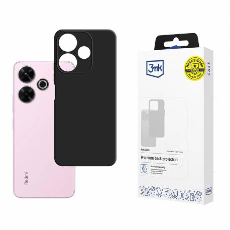 Etui 3Mk Matt Case Na Xiaomi Redmi Note 13R 5G/redmi 13 4G - Czarne