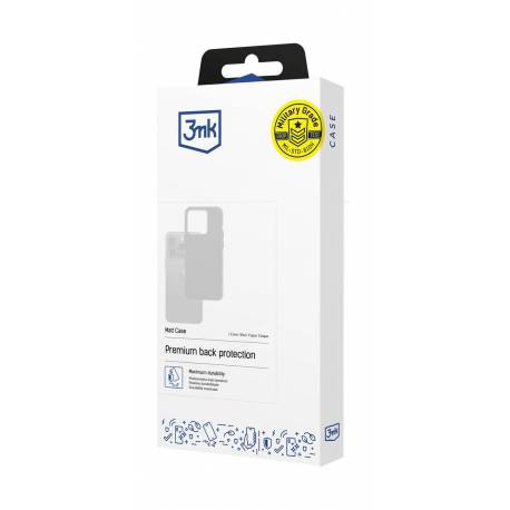 Etui 3Mk Matt Case Na Samsung Galaxy S25+ - Czarne