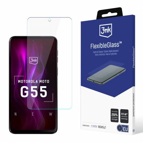 Szkło Hybrydowe 3Mk Flexibleglass Na Motorola Moto G55 5G