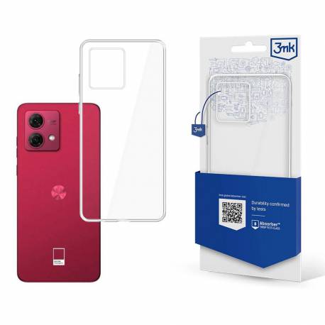 Etui 3Mk Clear Case Na Motorola Moto G84 5G - Przezroczyste