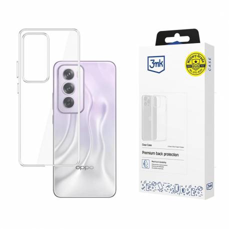 Etui 3Mk Clear Case Na Oppo Reno 12 Pro - Przezroczyste