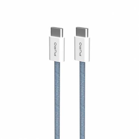 Kabel Puro Fabrik 60W Usb-C - Usb-C 1,5M - Niebieski