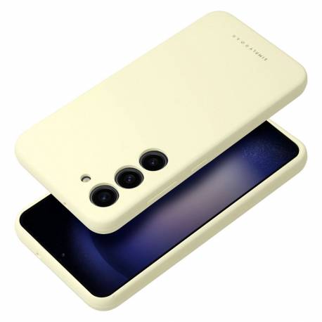 Roar Futerał Cloud Skin Do Samsung A36 5G Jasnożółty