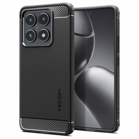 Etui Spigen Rugged Armor Na Xiaomi 14T - Matowy Czarny