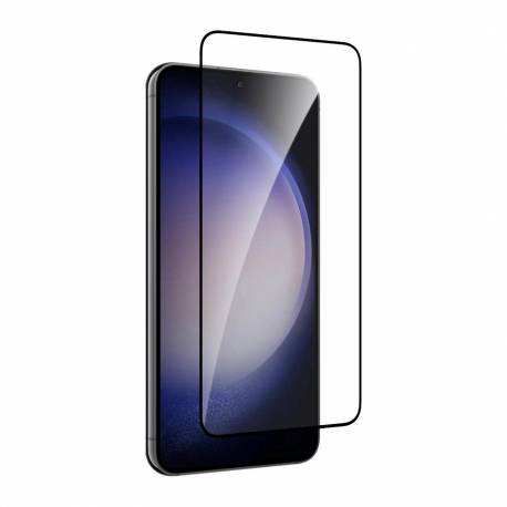 Puro Frame Tempered Glass For Samsung Galaxy S24, Black / S25