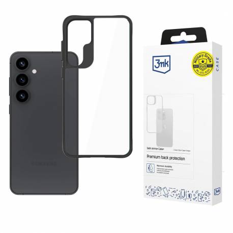 Etui 3Mk Satin Armor Case+ Na Samsung Galaxy S25+ - Przezroczyste