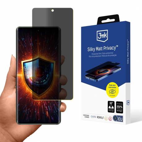 Folia Ochronna Prywatyzująca Matowa 3Mk Silky Matt Privacy Na Realme 11 Pro+
