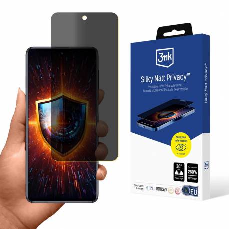 Folia Ochronna Prywatyzująca Matowa 3Mk Silky Matt Privacy Na Samsung Galaxy M51