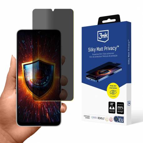 Folia Ochronna Prywatyzująca Matowa 3Mk Silky Matt Privacy Na Samsung Galaxy A05