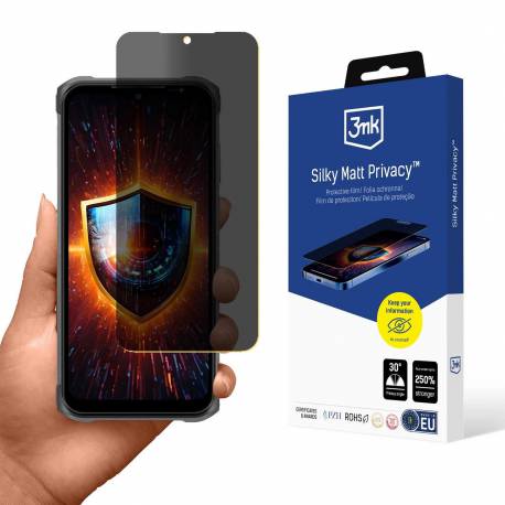 Folia Ochronna Prywatyzująca Matowa 3Mk Silky Matt Privacy Na Ulefone Armor 12S