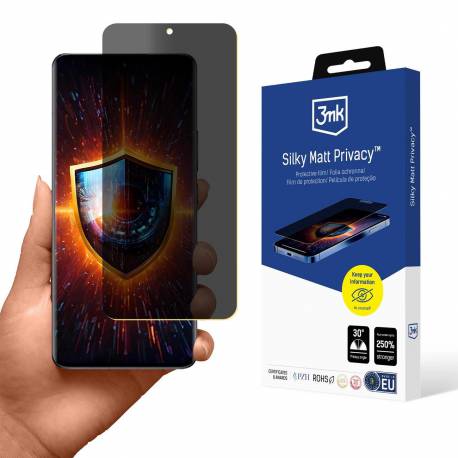 Folia Ochronna Prywatyzująca Matowa 3Mk Silky Matt Privacy Na Xiaomi 13 Pro