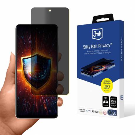 Folia Ochronna Prywatyzująca Matowa 3Mk Silky Matt Privacy Na Tecno Spark 10 Pro