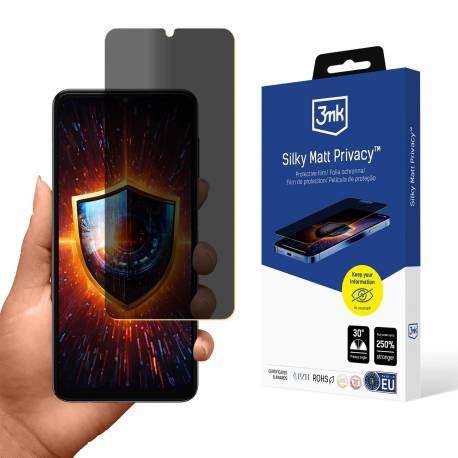 Folia Ochronna Prywatyzująca Matowa 3Mk Silky Matt Privacy Na Samsung Galaxy A04S