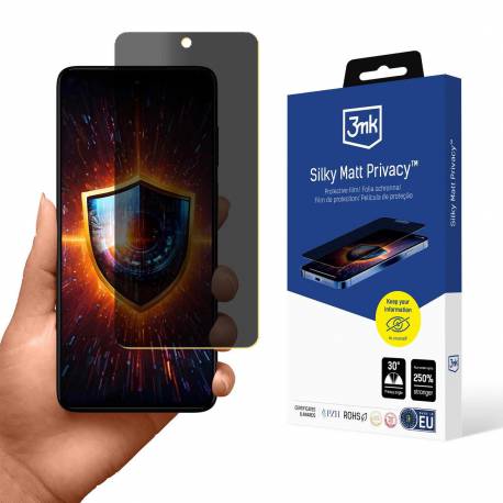 Folia Ochronna Prywatyzująca Matowa 3Mk Silky Matt Privacy Na Motorola Moto G52