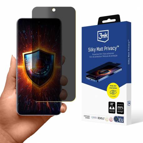 Folia Ochronna Prywatyzująca Matowa 3Mk Silky Matt Privacy Na Oppo Reno 13 Pro
