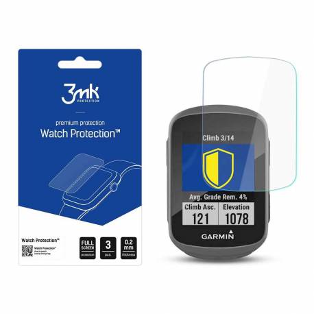 Szkło Hybrydowe 3Mk Watch Protection Flexibleglass Na Garmin Edge 130 Plus