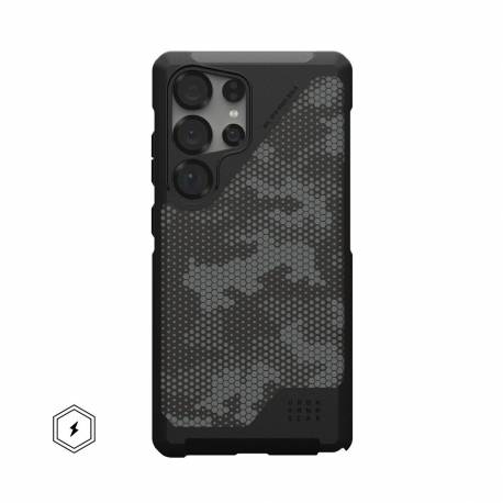 Uag Urban Armor Gear Futerał Metropolis Lt Magnet Z Wbudowanym Modułem Magnetycznym Do Samsung S25 Ultra 5G Micro Hex Camo Graph