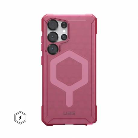 Uag Urban Armor Gear Futerał Essential Armor Magnet Z Wbudowanym Modułem Magnetycznym Do Samsung S25 Ultra 5G Berry