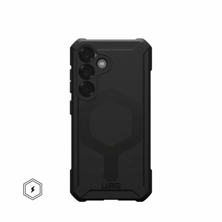 Uag Urban Armor Gear Futerał Essential Armor Magnet Z Wbudowanym Modułem Magnetycznym Do Samsung S25 5G Black