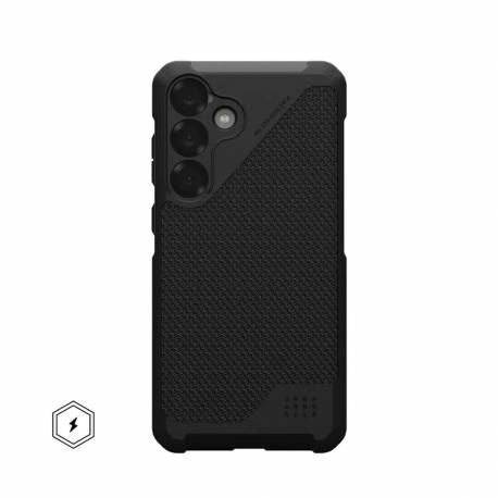 Uag Urban Armor Gear Futerał Metropolis Lt Magnet Z Wbudowanym Modułem Magnetycznym Do Samsung S25 Plus 5G Kevlar Black