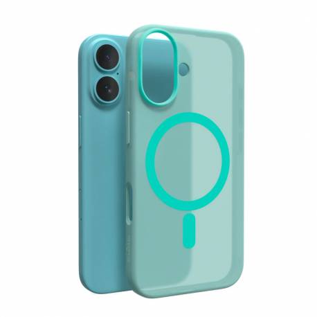 Etui Silikonowe Puro Daylight Magsafe Do Iphone 16 - Zielone