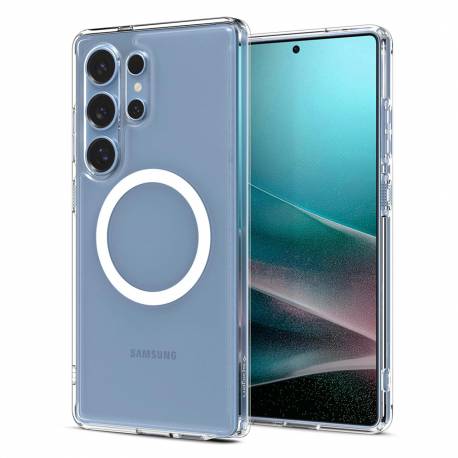 Etui Spigen Ultra Hybrid Mag Na Samsung Galaxy S25 Ultra- Przezroczyste