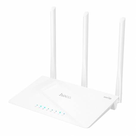 Hoco Router Bezprzewodowy Wifi4 Hi30 Biały