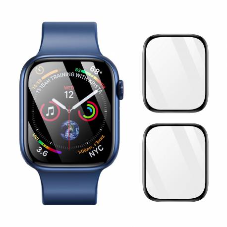 Dux Ducis Protektor Pmma Z Ramką Do Apple Watch 10 42 Mm Czarne