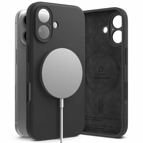 Etui Ringke Silicone Magsafe Na Iphone 16 - Czarny