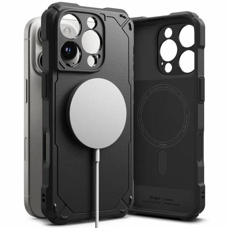 Etui Ringke Rugged Gear Magsafe Na Iphone 16 Pro Max - Czarny
