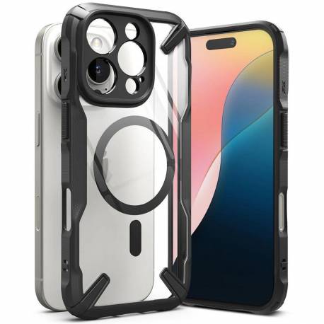 Etui Ringke Fusion X Magsafe Na Iphone 16 Pro Max - Czarny Camo