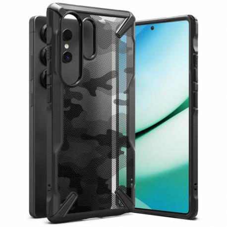 Etui Ringke Fusion X Na Samsung Galaxy S25 Ultra - Czarny Camo