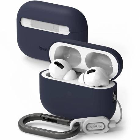 Etui Ringke Silicone Na Apple Airpods Pro 1 / 2 - Granatowe