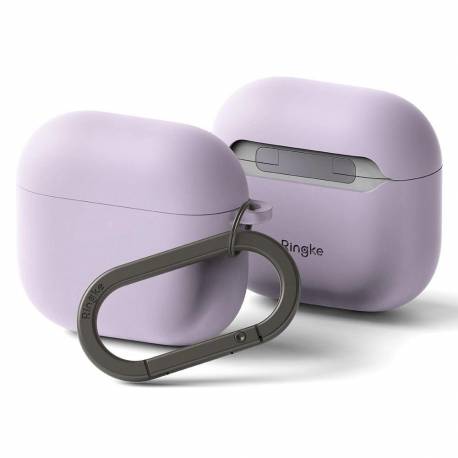 Etui Ringke Silicone Na Apple Airpods 4 - Fioletowy