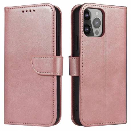 Etui Magnet Case Z Klapką Do Samsung Galaxy A56 - Różowe