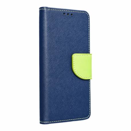 Kabura Fancy Book Do Xiaomi Redmi Note 14 Pro 5G / 14 Pro Plus 5G Granatowo Limonkowy