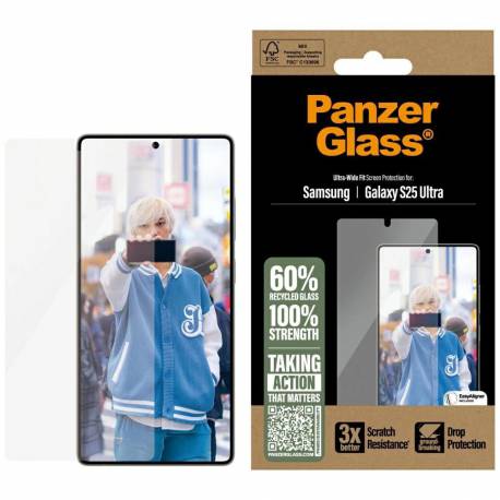 Szkło Hartowane Panzerglass Ultra-Wide Fit Do Samsung Galaxy S25 Ultra