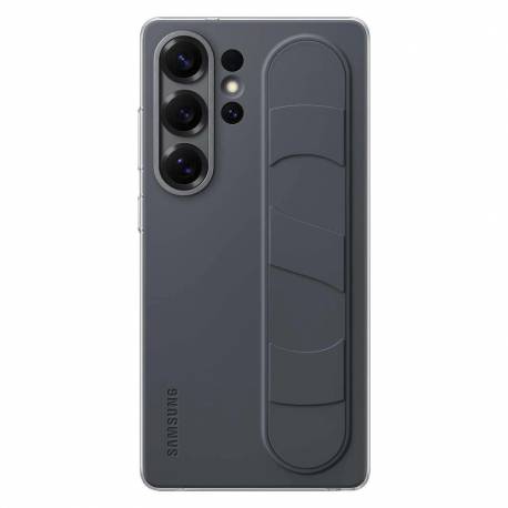 Etui Silikonowe Samsung Standing Grip Case Ef-Gs938Cbegww Z Uchwytem / Podstawką Do Samsung Galaxy S25 Ultra - Czarne