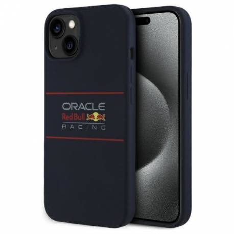 Red Bull Futerał Do Iphone 14 Kompatybilny Z Magsafe Rbhmp14S24Sihsrv (Silicone Horizontal Centered Logo) Navy