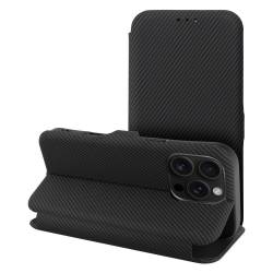Kabura Folio Side Magnet Do Iphone 15 Pro Max Czarny