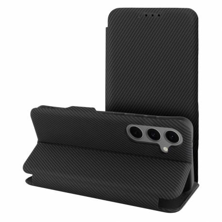 Kabura Folio Side Magnet Do Samsung A26 5G Czarny