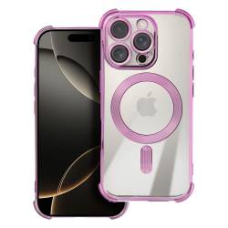 Futerał Antishock Electro Do Iphone 16 Pro Max Kompatybilny Z Magsafe Purpurowy