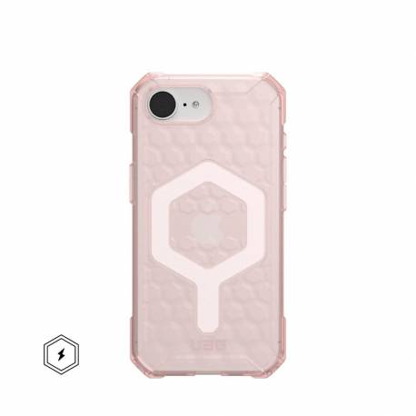 Uag Urban Armor Gear Futerał Essential Armor Kompatybilny Z Magsafe Do Iphone 16E Rose