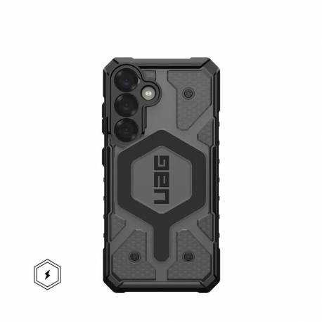 Uag Urban Armor Gear Futerał Pathfinder Clear Magnet Z Wbudowanym Modułem Magnetycznym Do Samsung S25 5G Ash