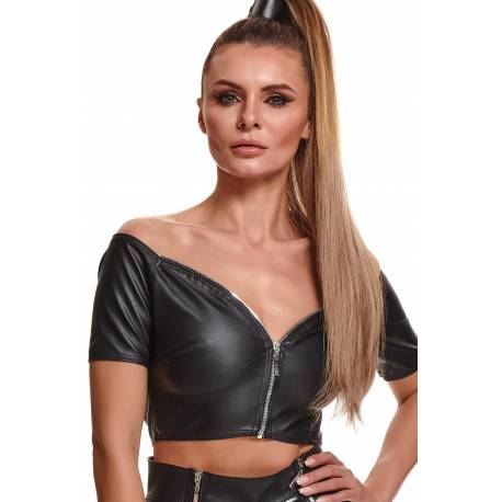 Bielizna - Brmarina001 Top Czarny Rozmiar L
