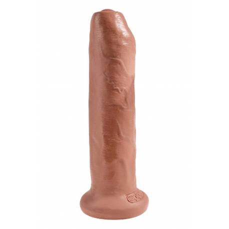 King Cock 7 Inch Uncut Tan
