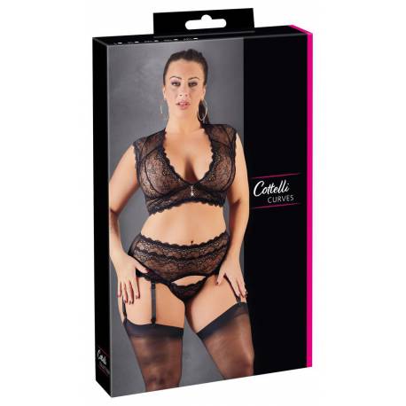 Lace Set Black 2Xl