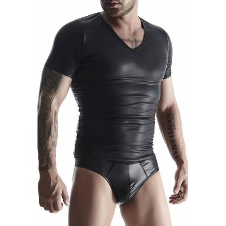 Męski T-Shirt Z Wetlooka W Serek Xl
